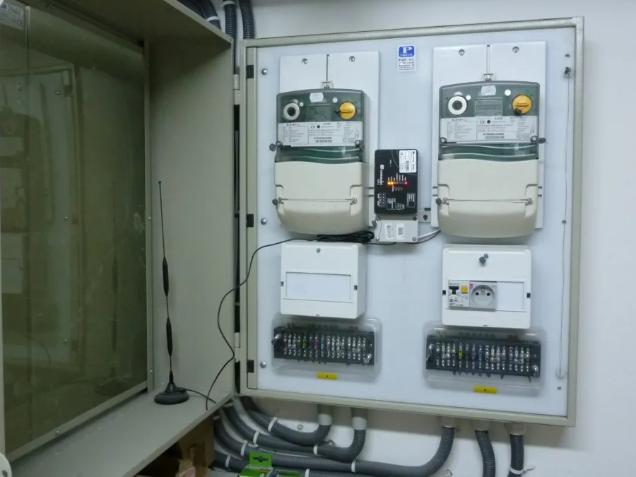 Szafa rozdzielcza instalacji elektrycznej